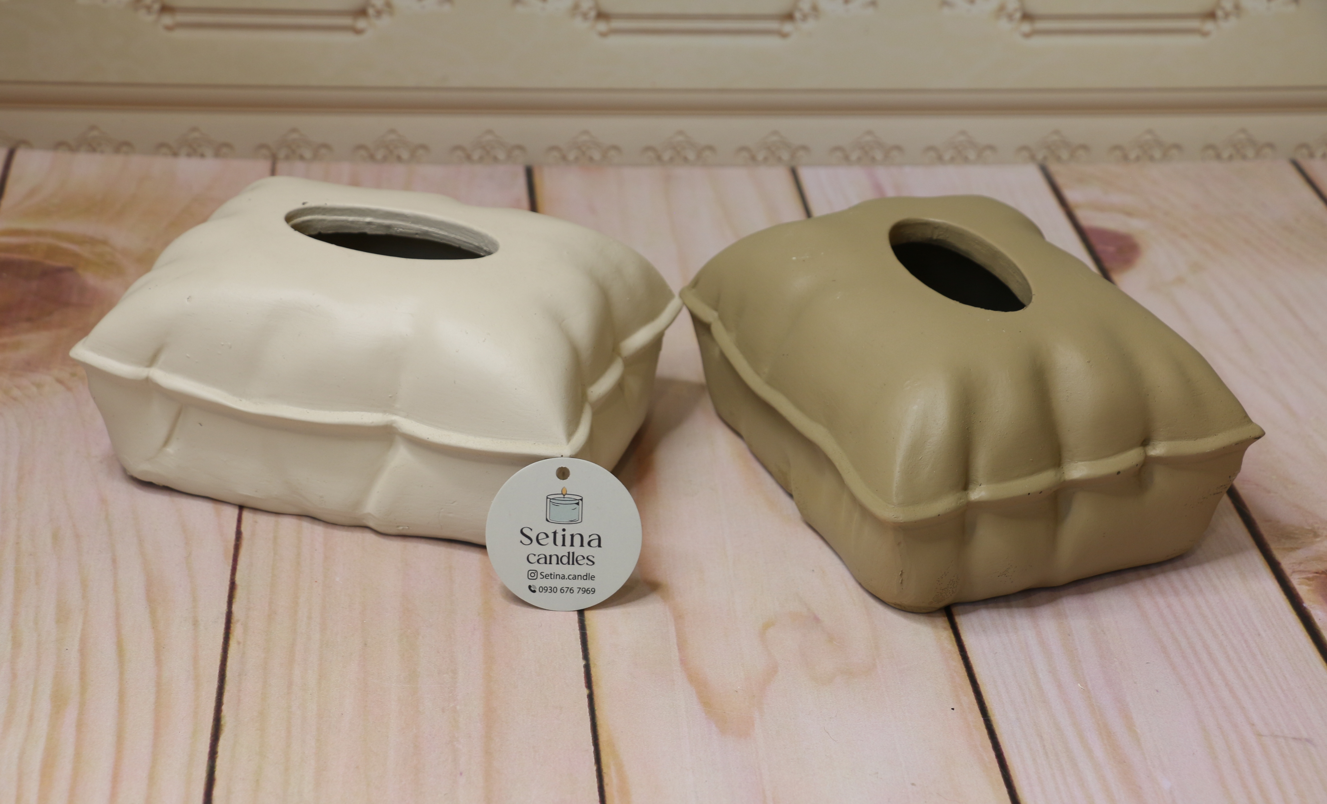 جعبه دستمال کاغذی بالشتی